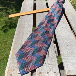 Vintage Christian Dior Geometric Tie